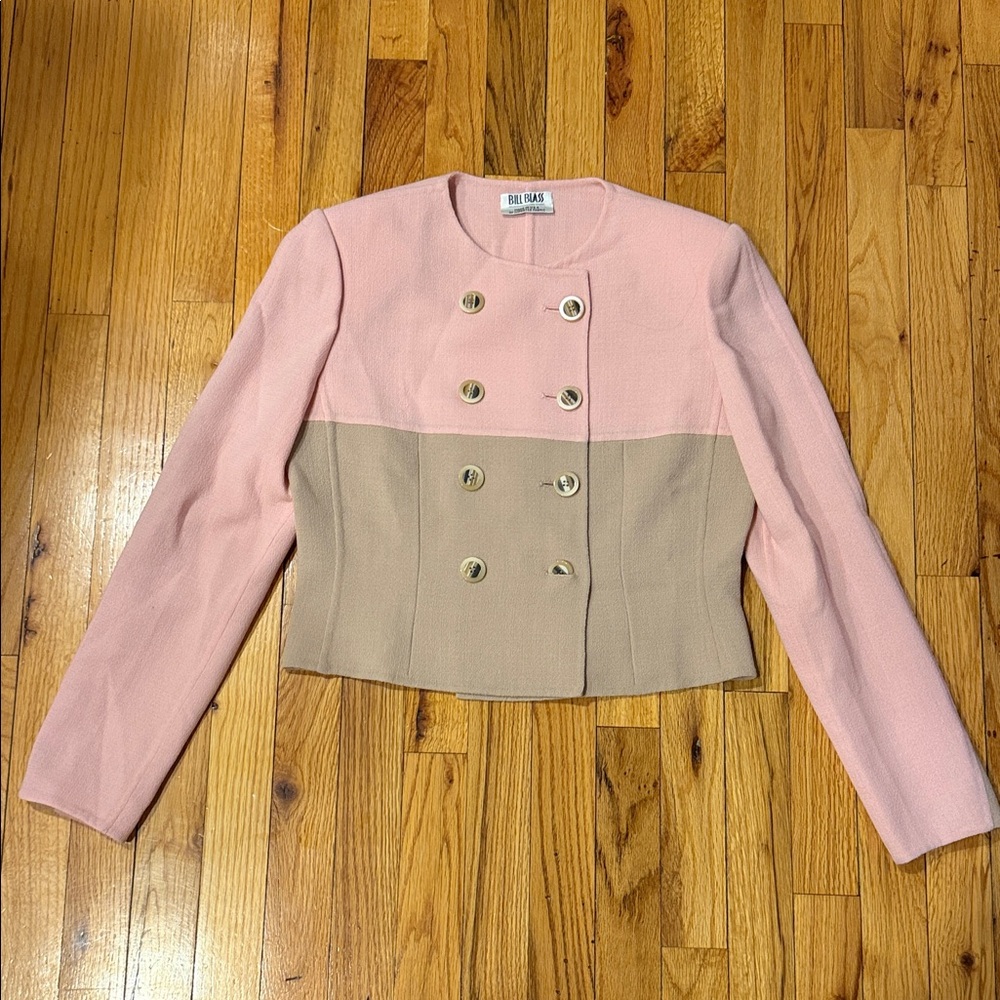 Vintage Bill Blass Cropped Blazer